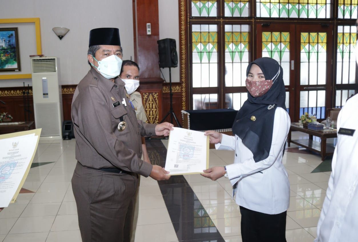 123 CPNS di Siak Terima SK, Alfedri: Kita Ini Pelayan Masyarakat