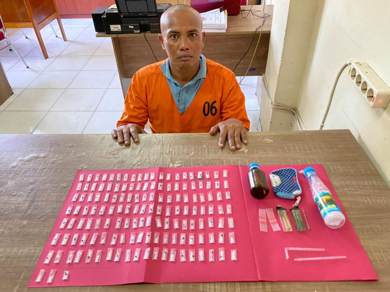 143 Paket Sabu Diamankan Satres Narkoba Polres Siak 