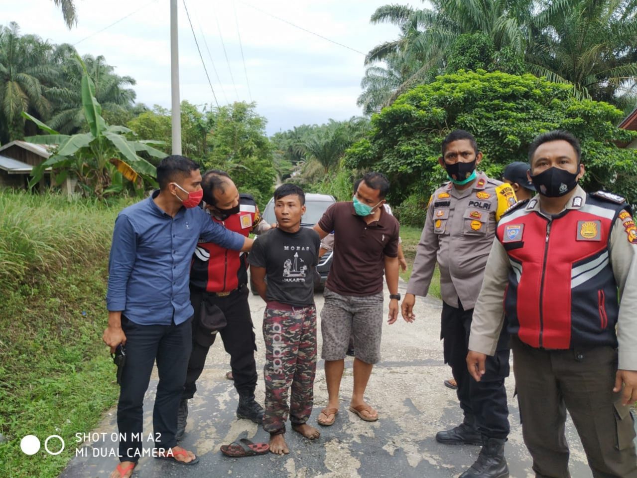 9 Bulan Kabur dari Sampang Madura, Syaiful Dibekuk di Koto Gasib Siak