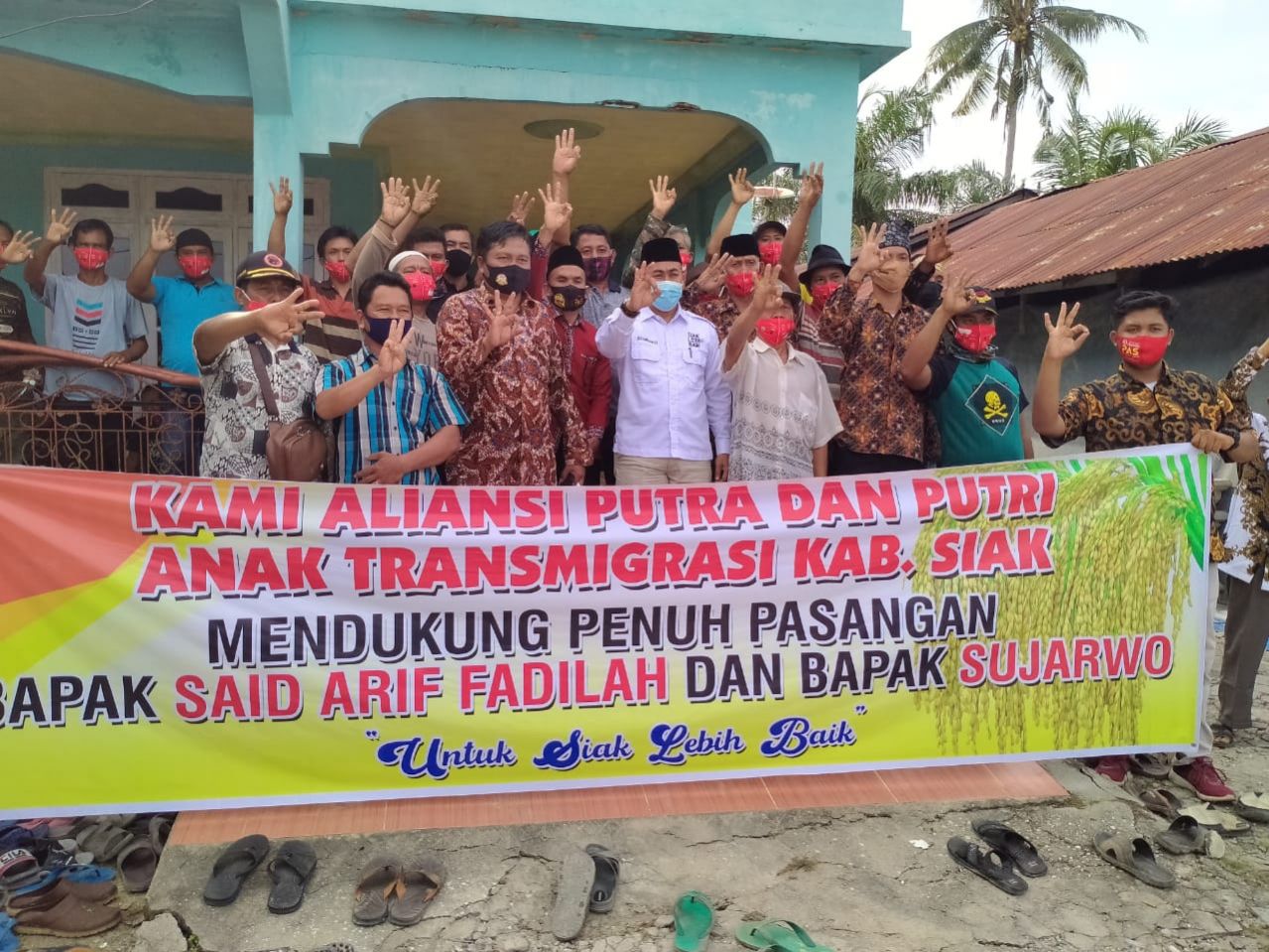 Aliansi Anak Trans Kabupaten Siak Dukung PAS