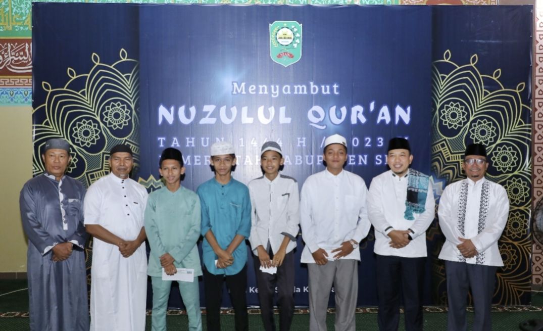 Bangun Generasi Qur'ani, Pemkab Siak Gelar Malam Nuzul Qur'an