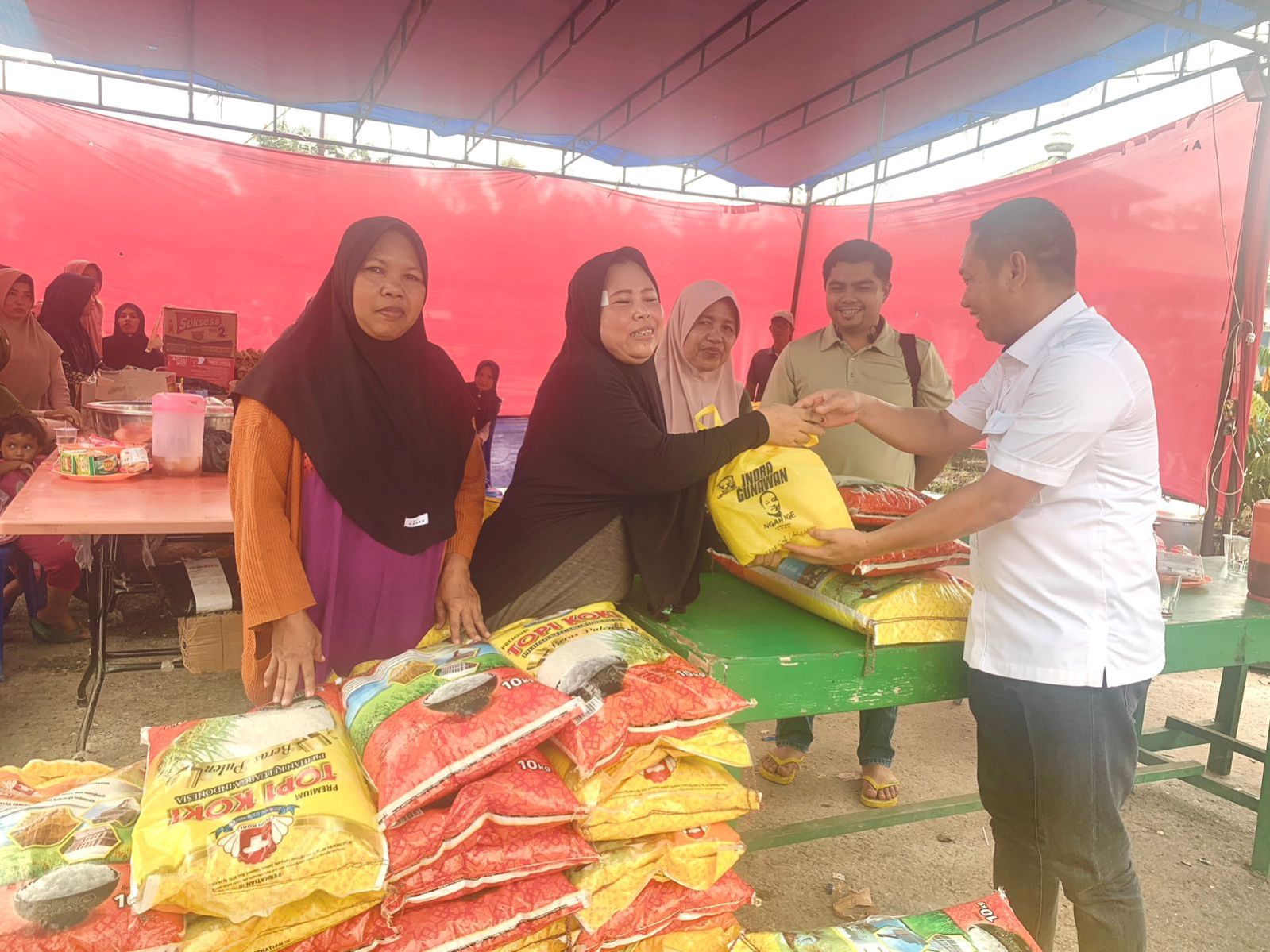 Banjir di Sabak Auh Mendapat Perhatian Serius Dari Ketua DPRD Siak
