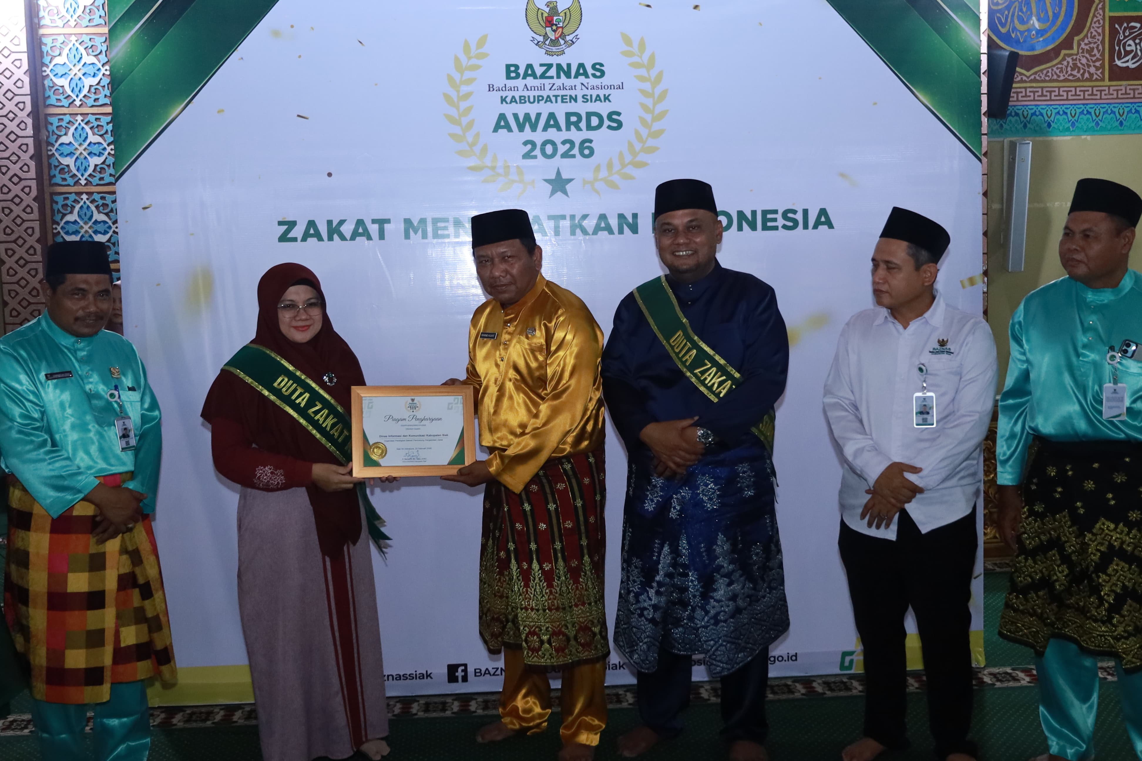 Bupati dan Wabup Siak Resmi Jadi Duta Zakat, Targetkan Pengelolaan Dana Lebih Terpusat