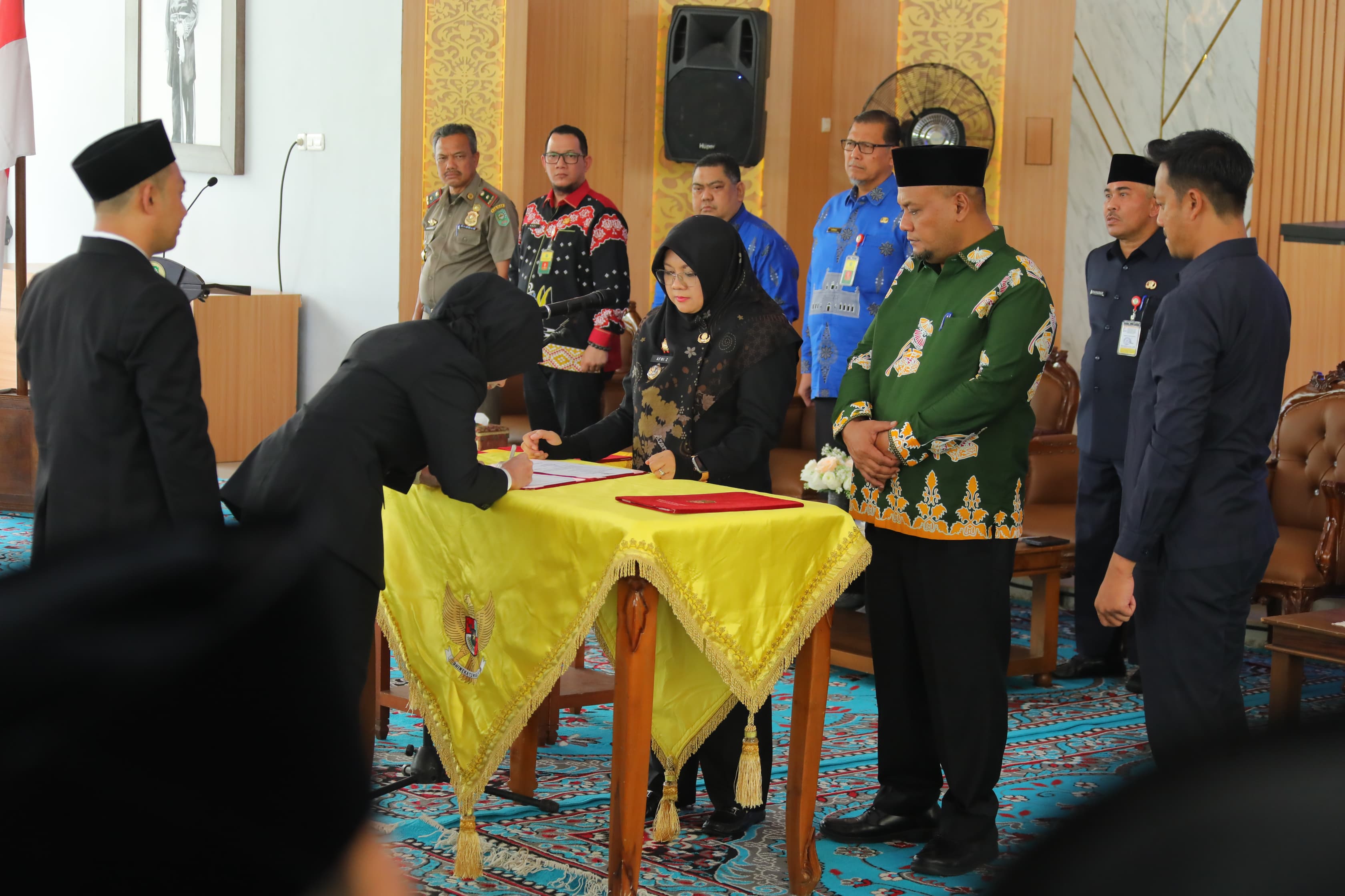 ​Bupati Siak Lantik 60 Pejabat Baru, Tekankan Profesionalisme di Tengah Tantangan Fiskal