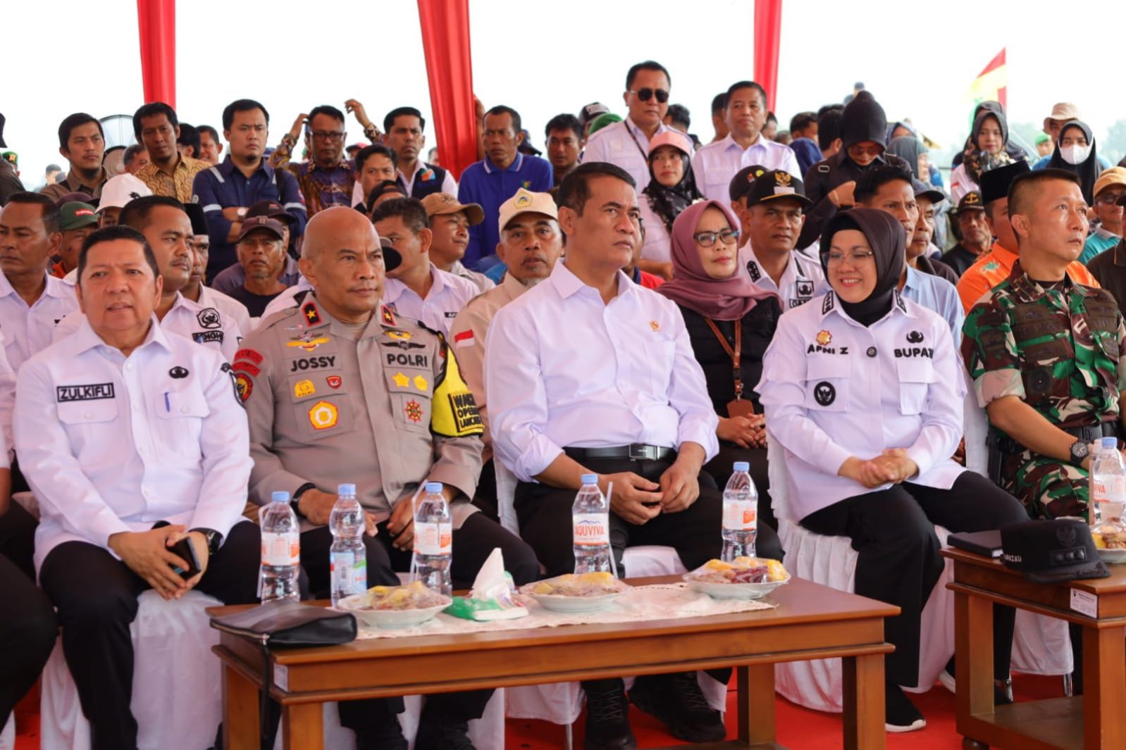 Dukung Ketahanan Pangan Nasional, Menteri Pertanian ke Siak