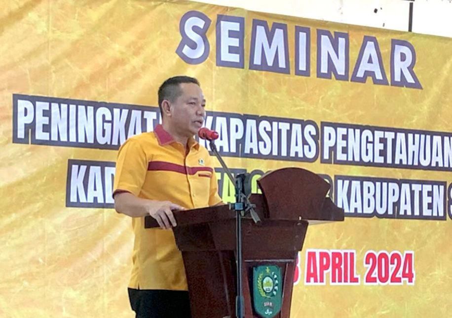 Golkar Siak Dorong Dua Nama Pada Pilkada Serentak 2024,Indra Gunawan : Perkuat Basis