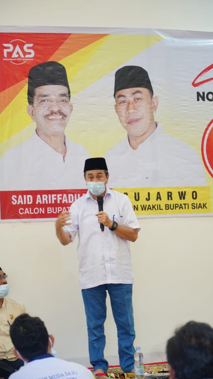 Jadi Jurkam Arif-Sujarwo Syamsuar Janji Upayakan Politeknik di KM 11 Buatan