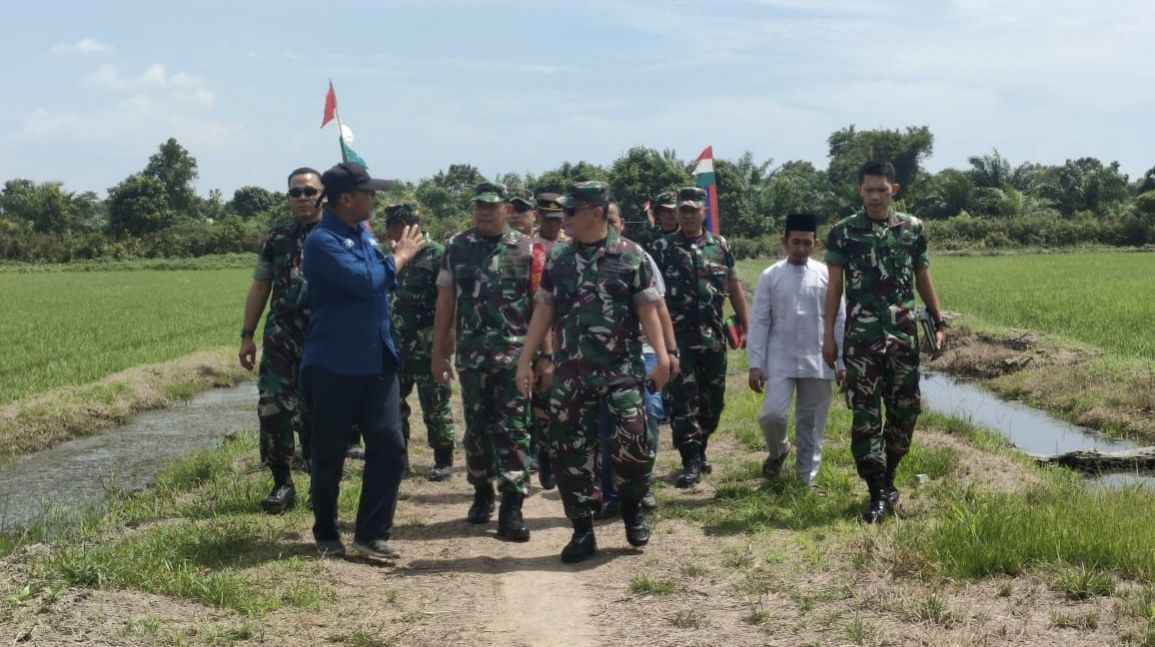 Jaga Ketahanan Pangan, Kodim Siak Tambah Area Tanam Jadi 1.543 Hektar 