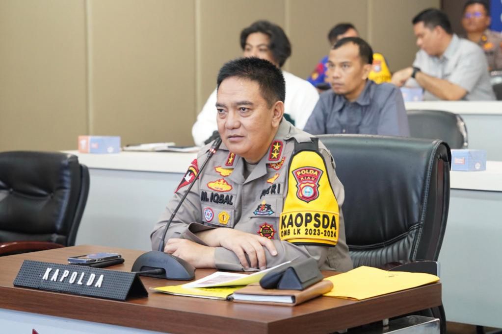 Kapolda Riau Ingatkan Anggota Soal Siaga Darurat Karhutla : Jangan Kasih Kendor