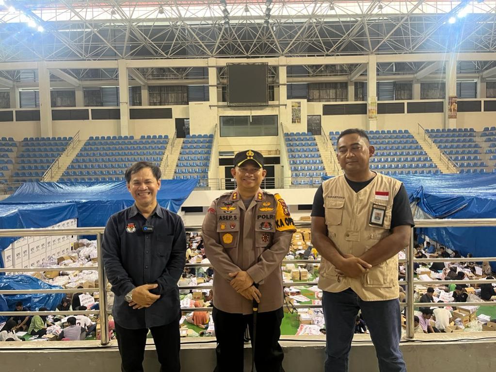 Kapolres Siak AKBP Asep Sujarwadi Pastikan Keamanan Pelipatan Surat Suara Pemilu 2024