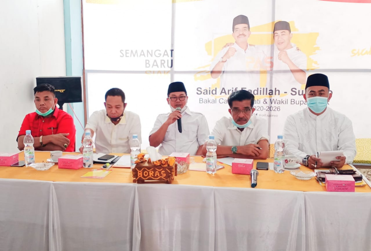 Koalisi Semangat Baru PAS Tekad Menangkan Arif-Sujarwo