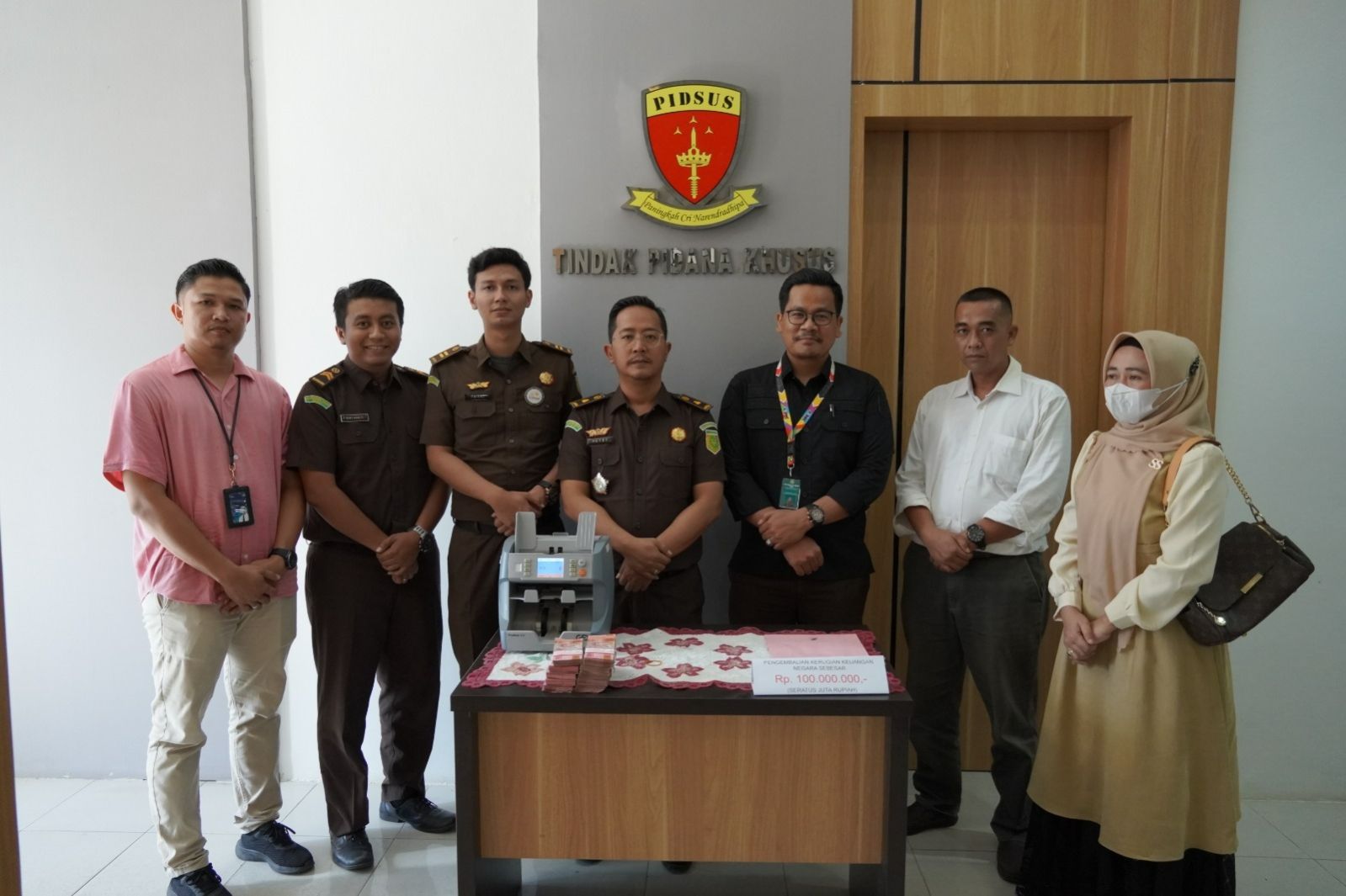 Korupsi Pupuk Subsidi Kerinci Kanan, Terdakwa Suharnof Titip Kerugian Keuangan Negara Sebesar Rp 100 juta ke Jaksa