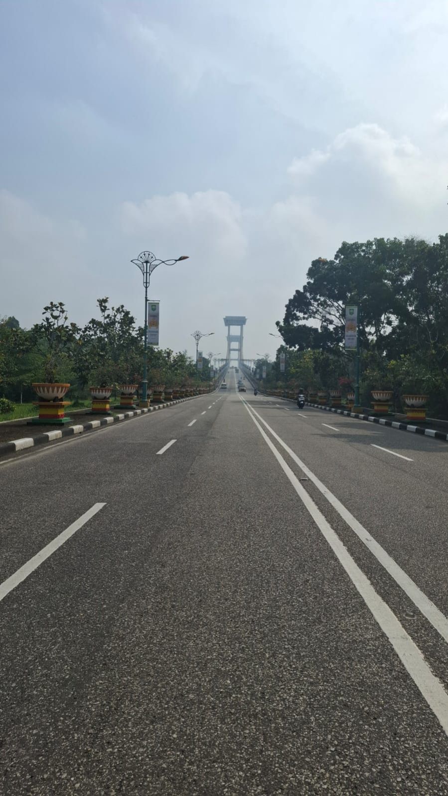Kota Siak Diselimuti Kabut Asap, Ada Hutan Terbakar? 