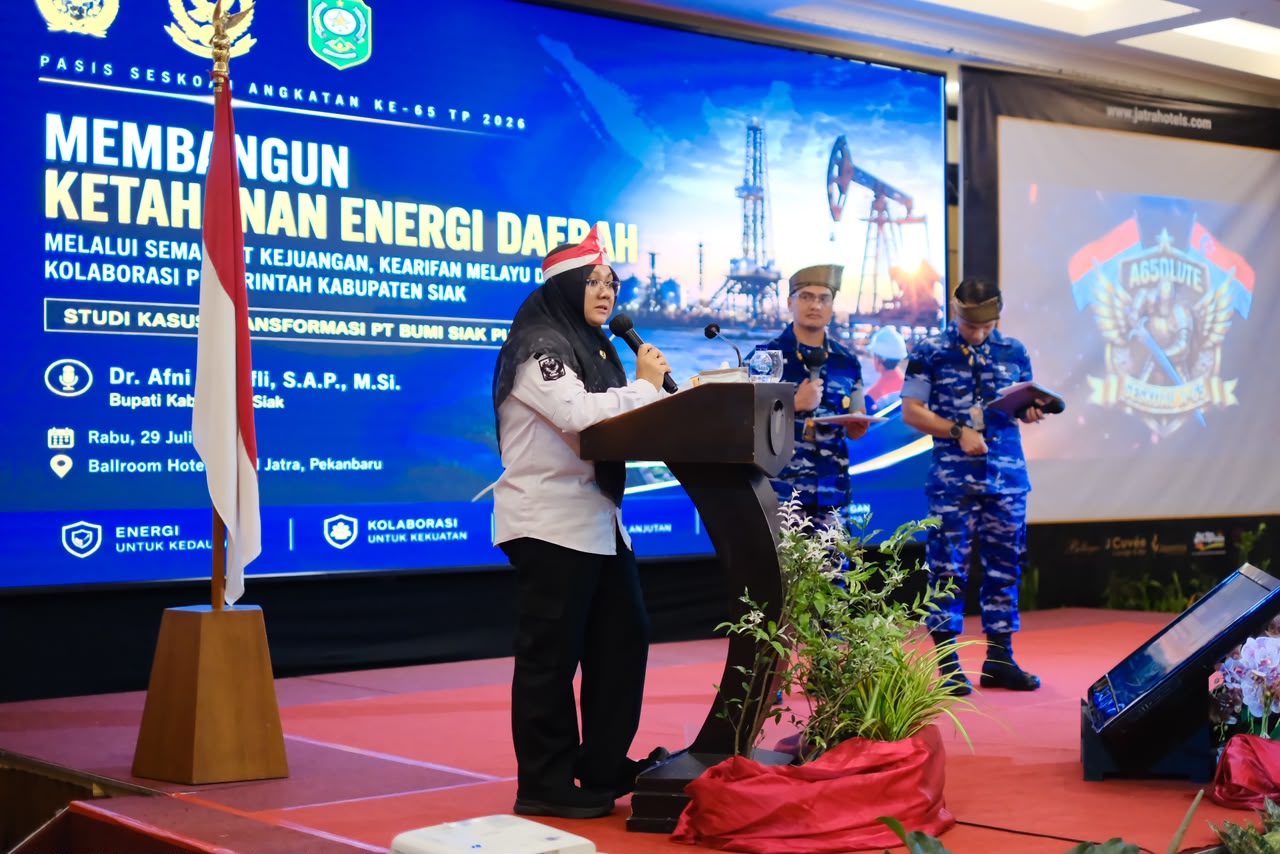 Lanjutkan Perjuangan Sultan Siak, Bupati Afni Dorong PT BSP Wujudkan Kedaulatan Energi