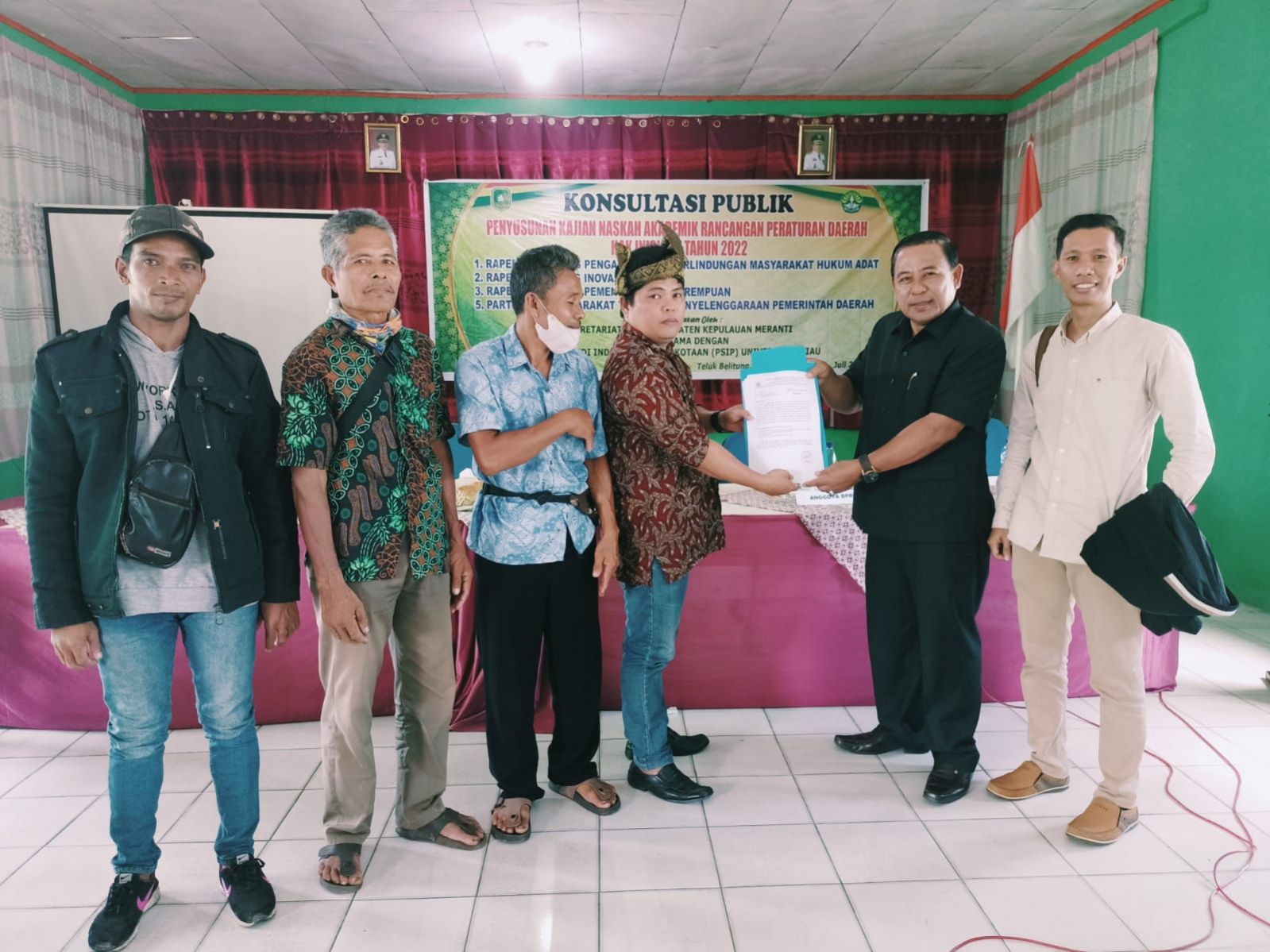 LPMSA Dorong Pemda dan DPRD Meranti untuk Membuat Perda Masyarakat Hukum Adat