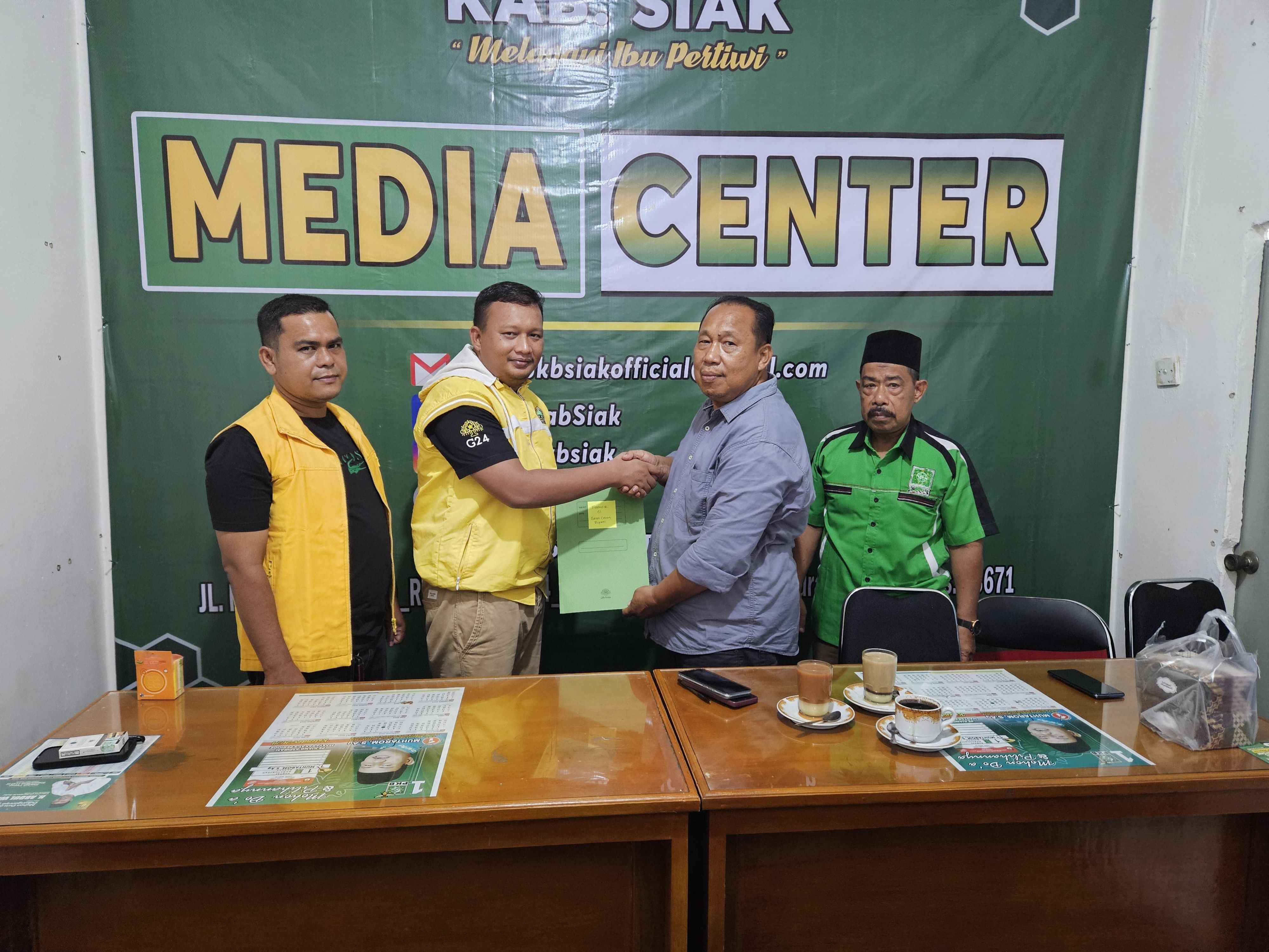 Mantap Maju jadi Bupati Siak , Indra Gunawan Daftar di Partai PKB dan Demokrat