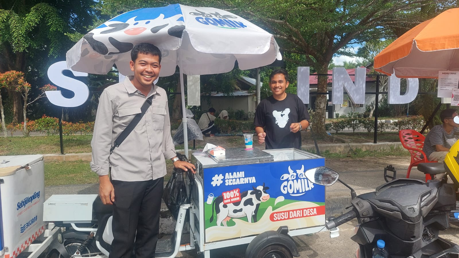 Menggugah Selera dan Buka Lapangan Kerja, Go Milk Hadirkan Kesegaran Susu Murni di Siak