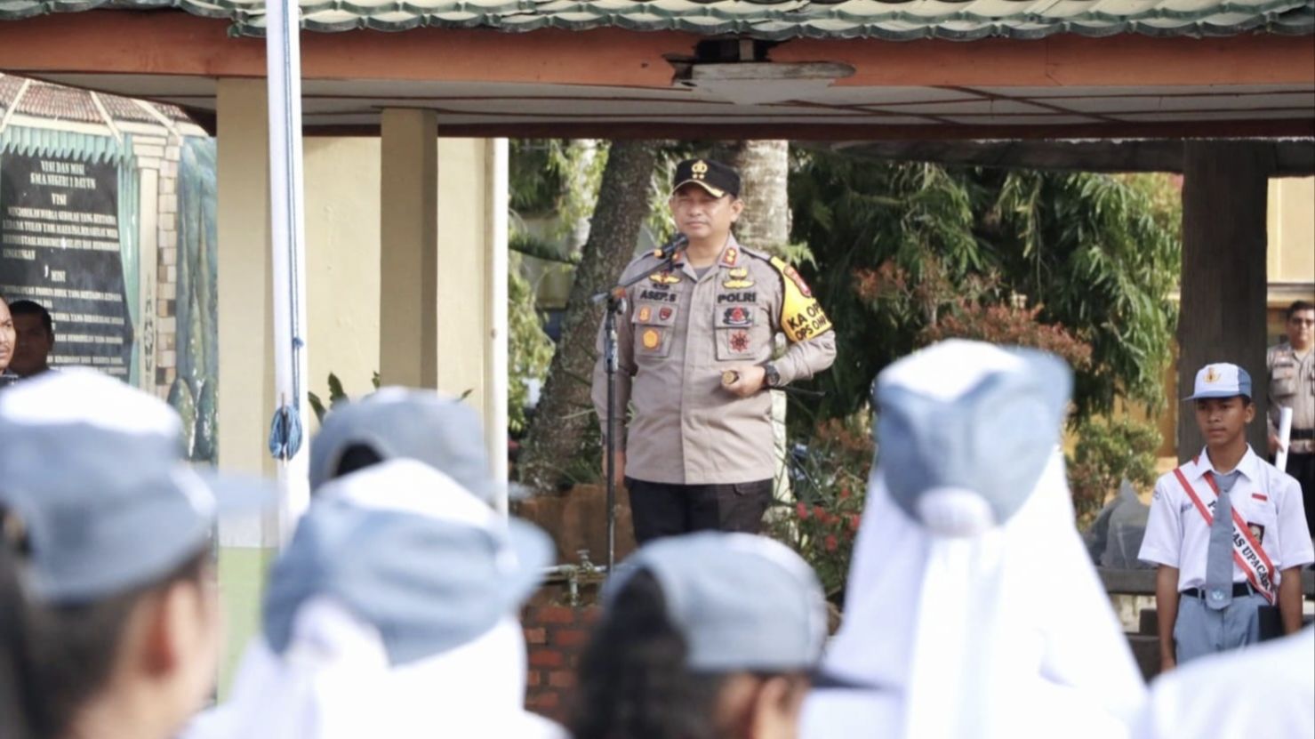 Motivasi Murid SMA, Kapolres Siak Ingatkan Bahaya Hoax