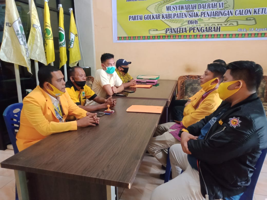 Musda DPD Golkar Siak Satu Kandidat, Naufal Haddrami Sebut Sudah Sesuai Juklak