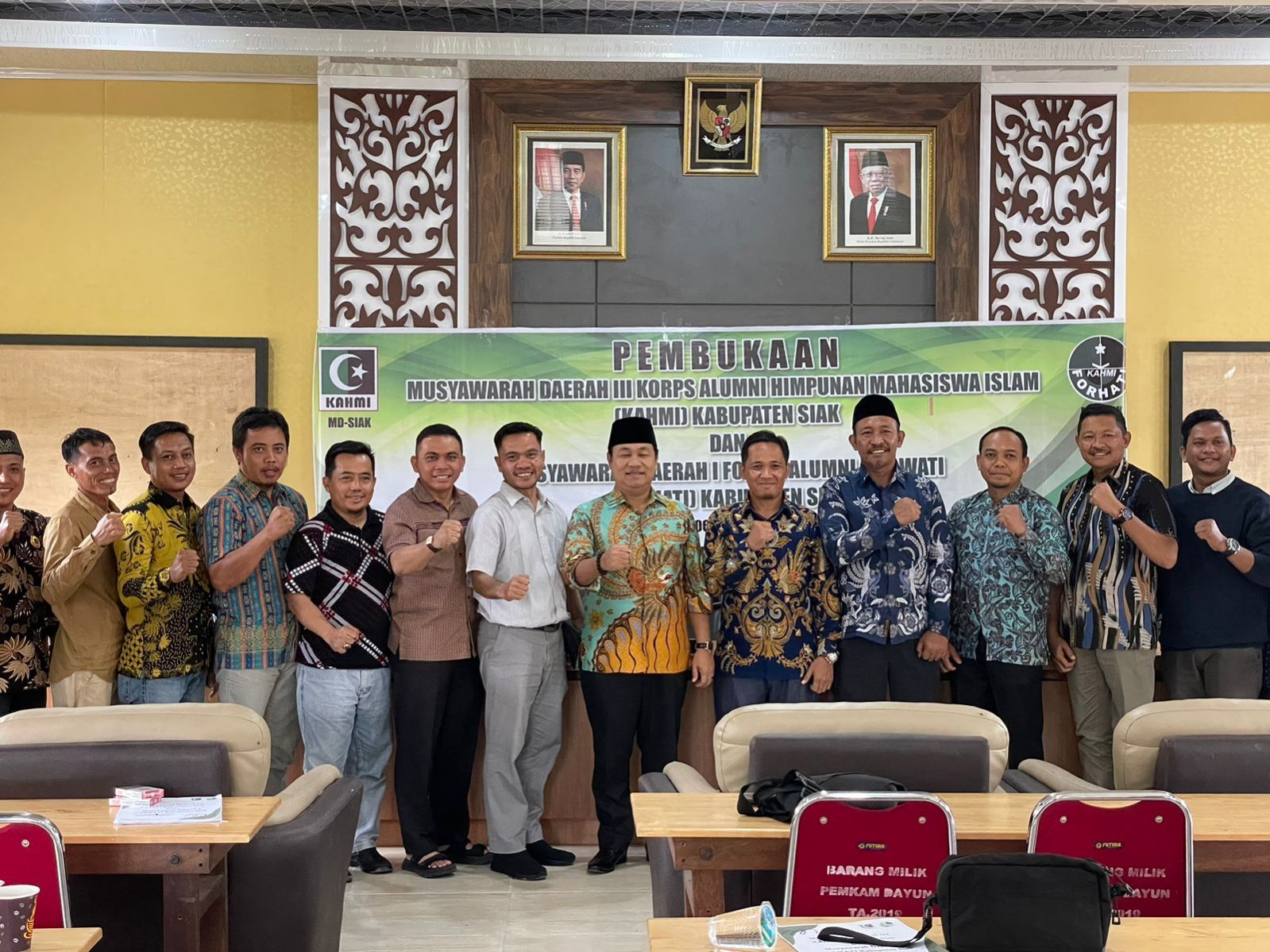 Musda KAHMI Siak ke-III, Yulisman Ingatkan Para Alumni Soal Distribusi Kader dan Soliditas