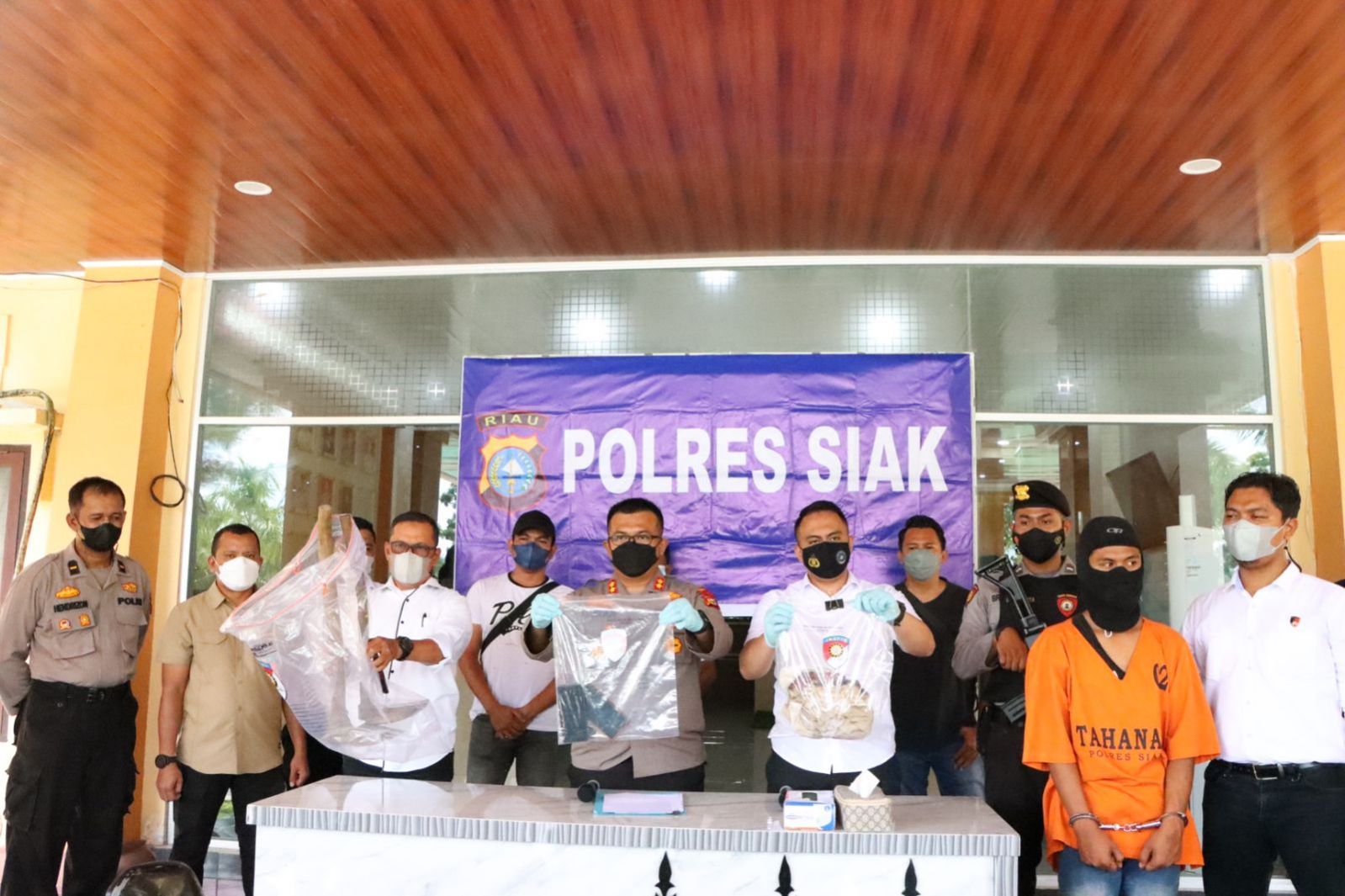 Perkosa dan Bunuh Mantan Kekasih, SAS Diringkus Polres Siak