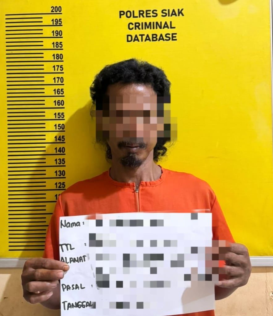 Polisi Cokok Pencuri Dua Ekor Sapi Milik Warga di Siak