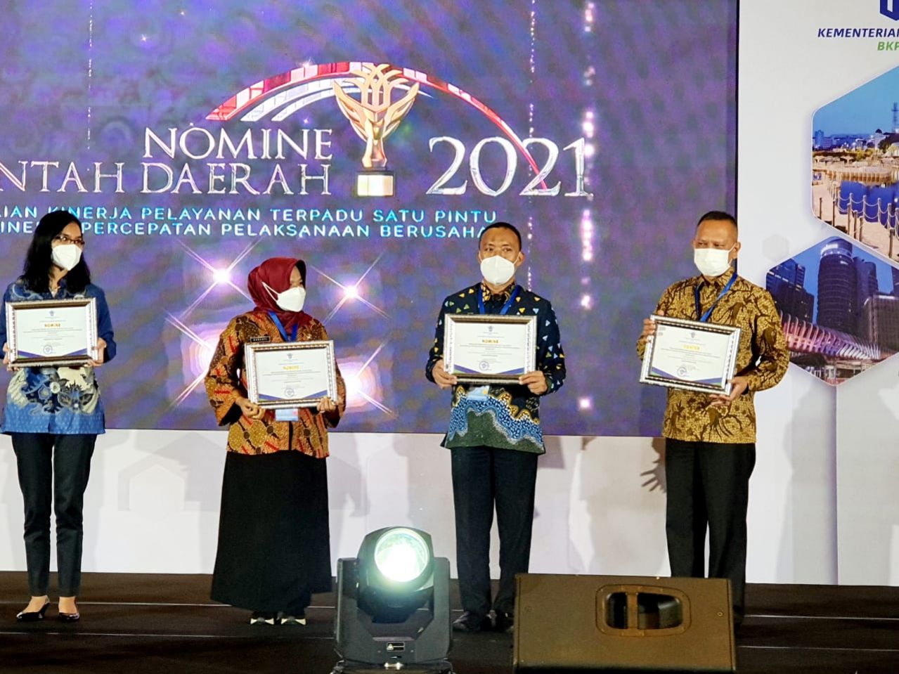 Prestasi DPMPTSP Siak Tingkat Nasional Diganjar dengan DID 5,5 Miliar