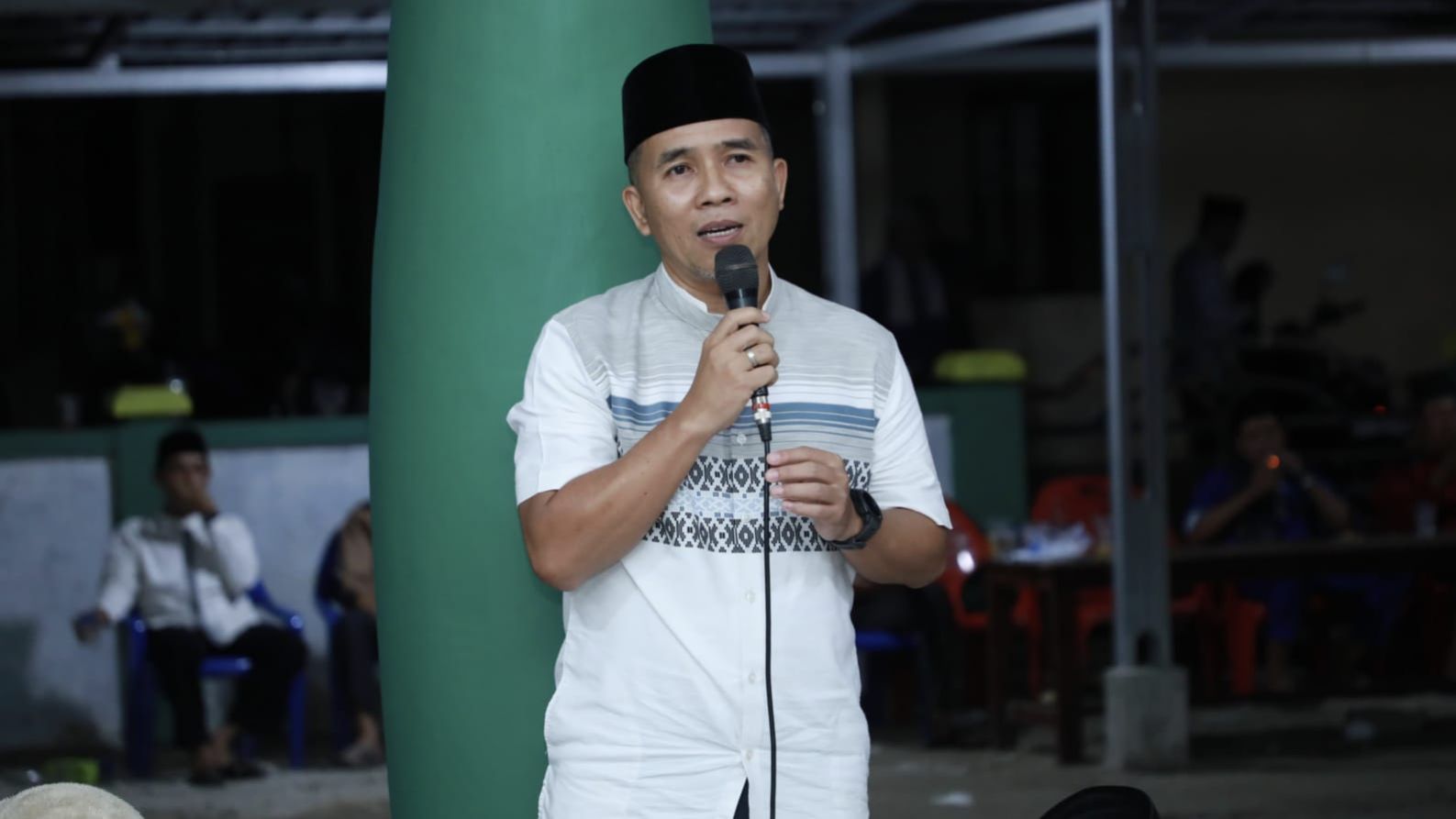 Safari Ramadan Terakhir, Kadis Kominfo Siak Ajak Masyarakat Doakan PSU Berjalan Lancar dan Aman 