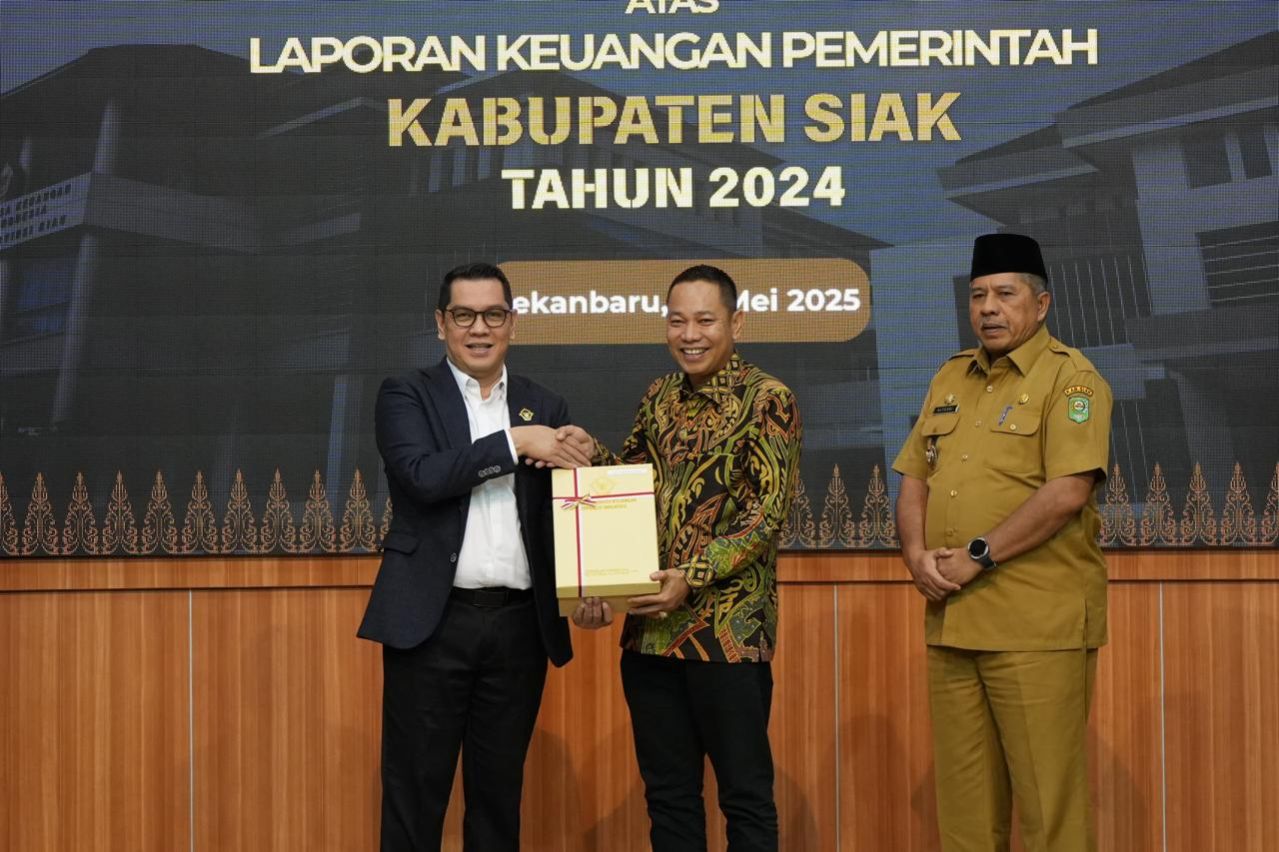 Terima Opini WTP Ke-14 dari BPK RI Perwakilan Riau, Ini Kata Ketua DPRD Siak Indra Gunawan SE