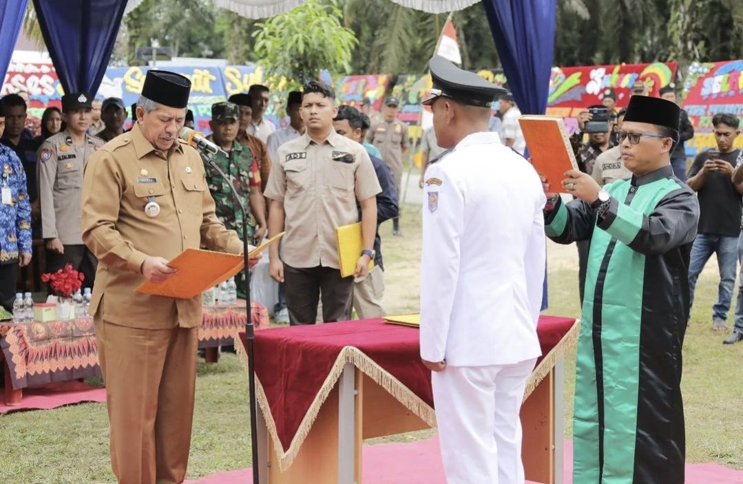 Tiga Kampung di Kecamatan Kandis Siak Dilakukan Pemekaran