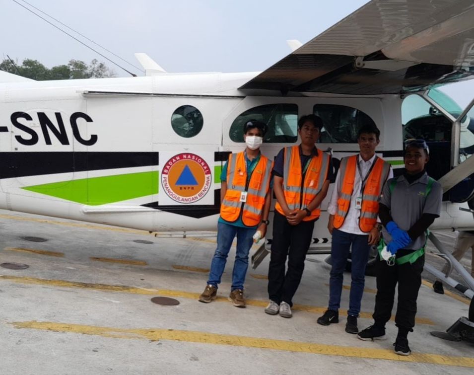 Upaya Hujan Buatan, 600 Kilogram Garam Disemai di Langit Siak dan Pelalawan